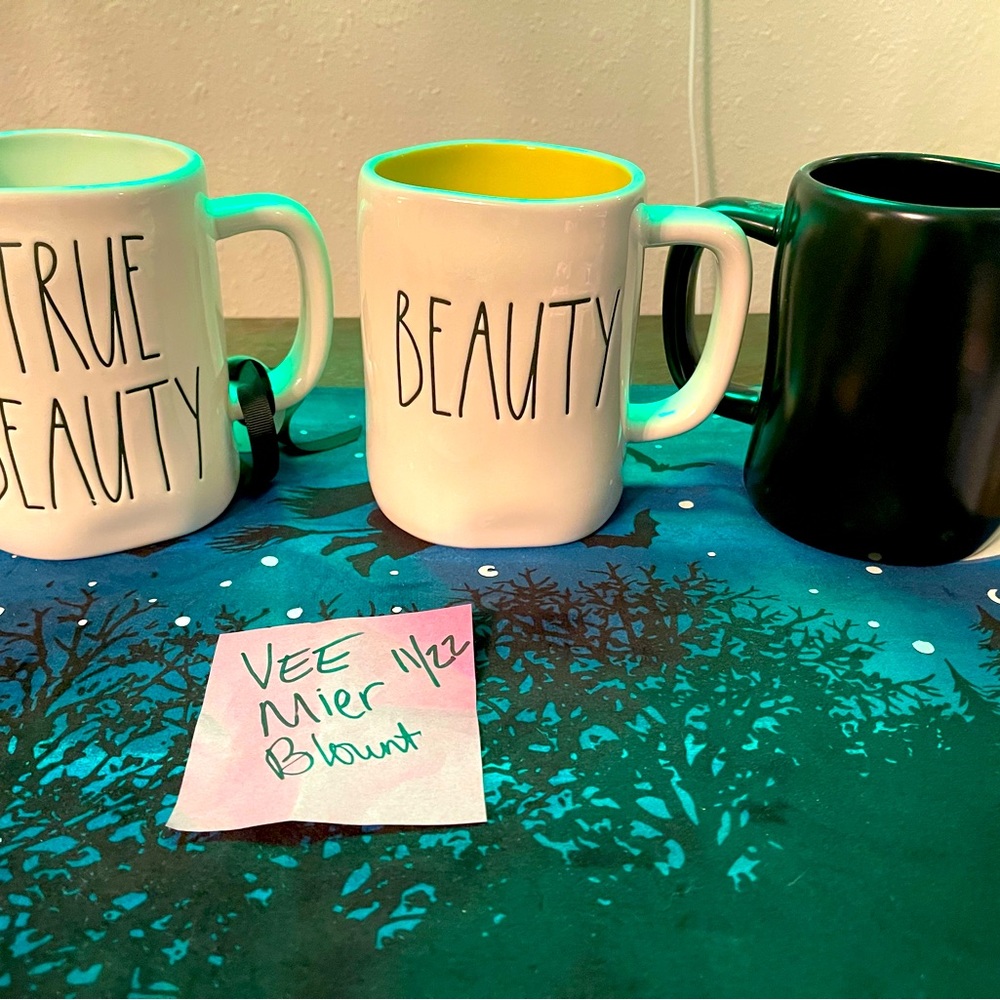Beauty and the Beast Rae Dunn mug Collection!